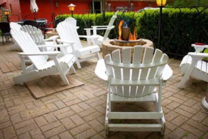 Chapter One outdoor seating